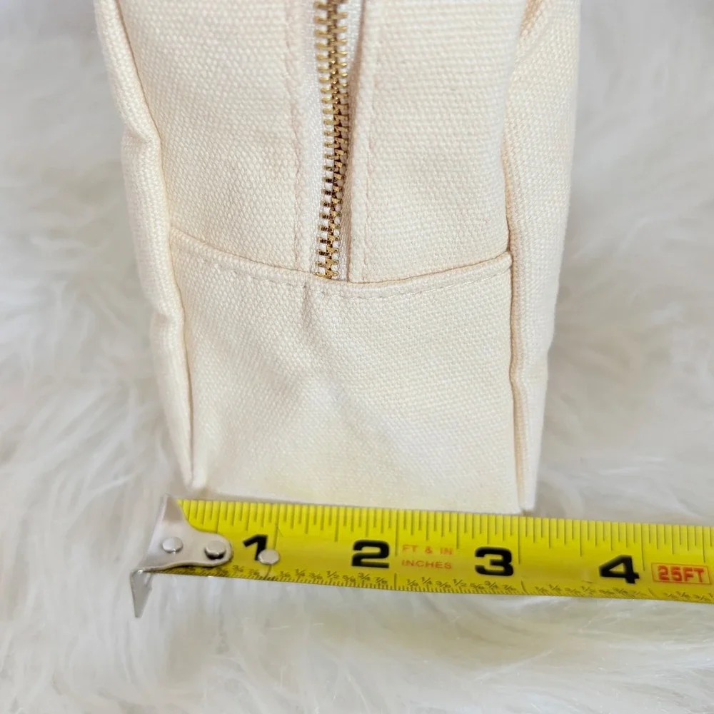 Chloe Parfums Cream Canvas Cosmetic Bag and 5ml Mini Eau de Parfum Set